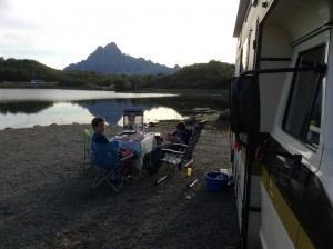 Kabelvag op de Lofoten