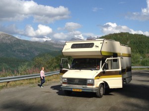 Genieten van het uitzicht