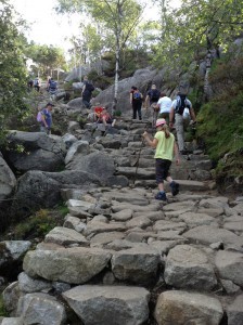 Op weg naar de Preikestolen