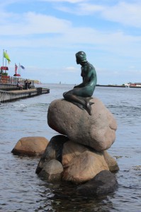 De beroemde Little Mermaid