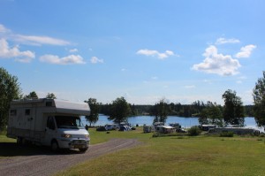 Op camping Lovsjöbaden
