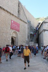 In oude stad van Dubrovnik