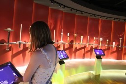 De fakkels die bij de diverse Spelen gebruikt zijn